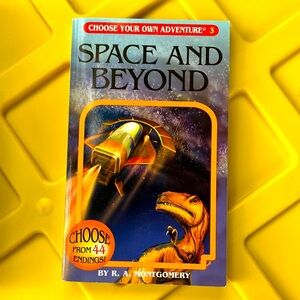 #3: Space and Beyond Book by R.A. Montgomery- 2006 reprint  of 1980 edition